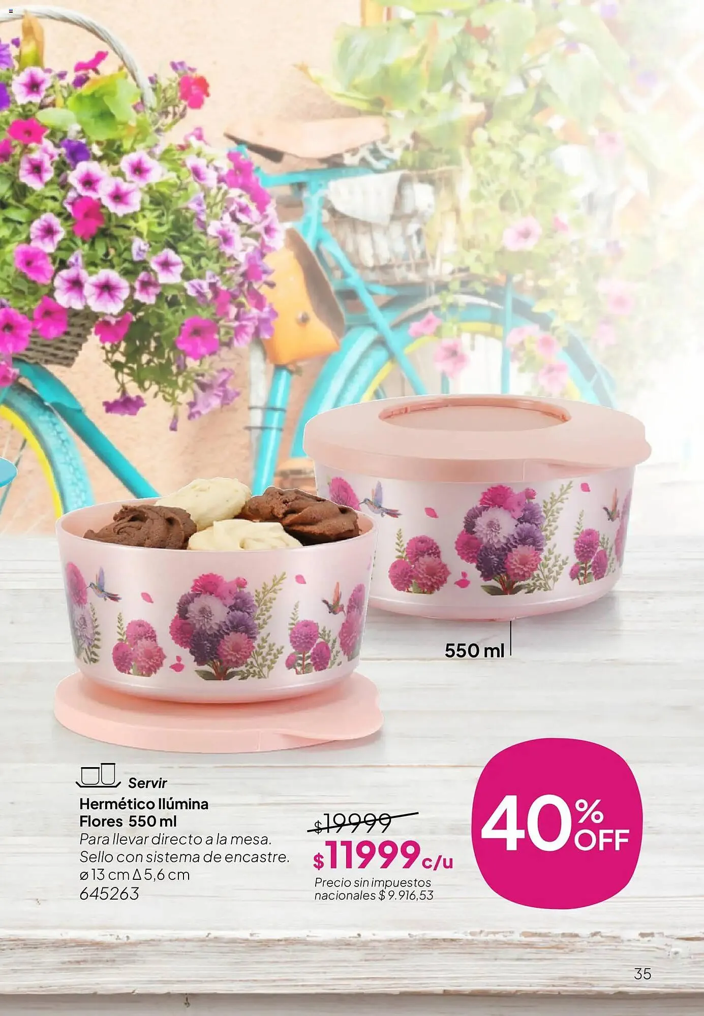Ofertas de Folleto Tupperware 28 de abril al 31 de mayo 2026 - Página 36 del catálogo