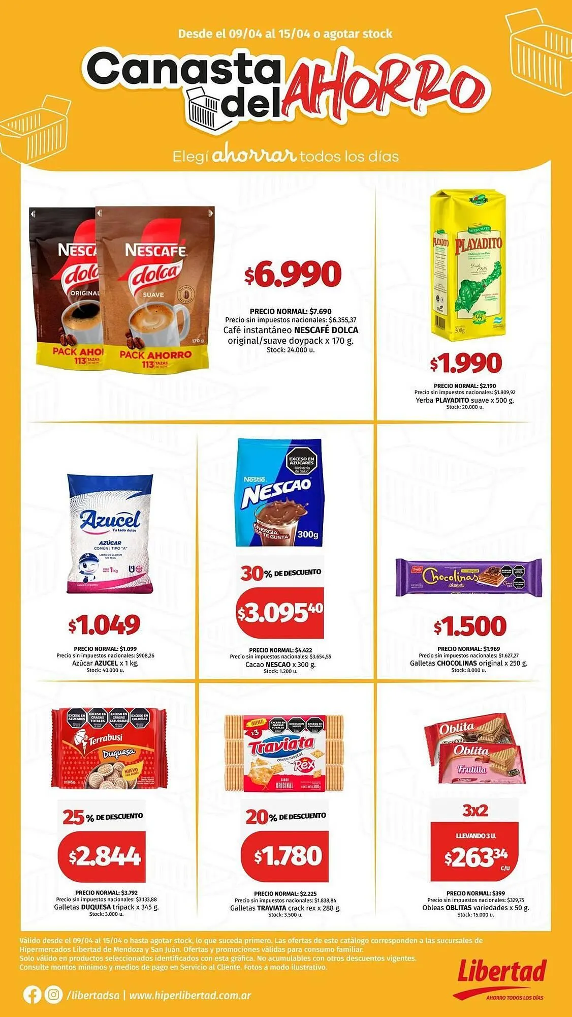 Ofertas de Catálogo Hipermercado Libertad 9 de abril al 15 de abril 2026 - Página 5 del catálogo