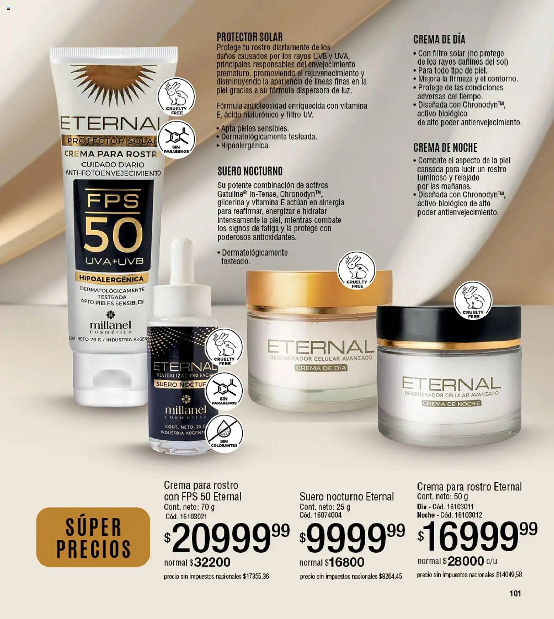 Ofertas de Catálogo Millanel Cosmética 30 de marzo al 27 de abril 2026 - Página 101 del catálogo