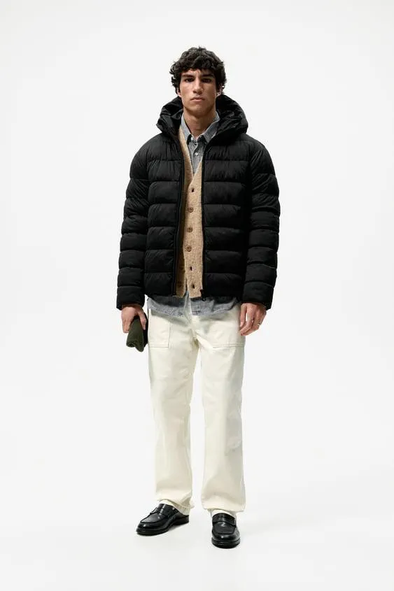 CAZADORA ACOLCHADA CAPUCHA