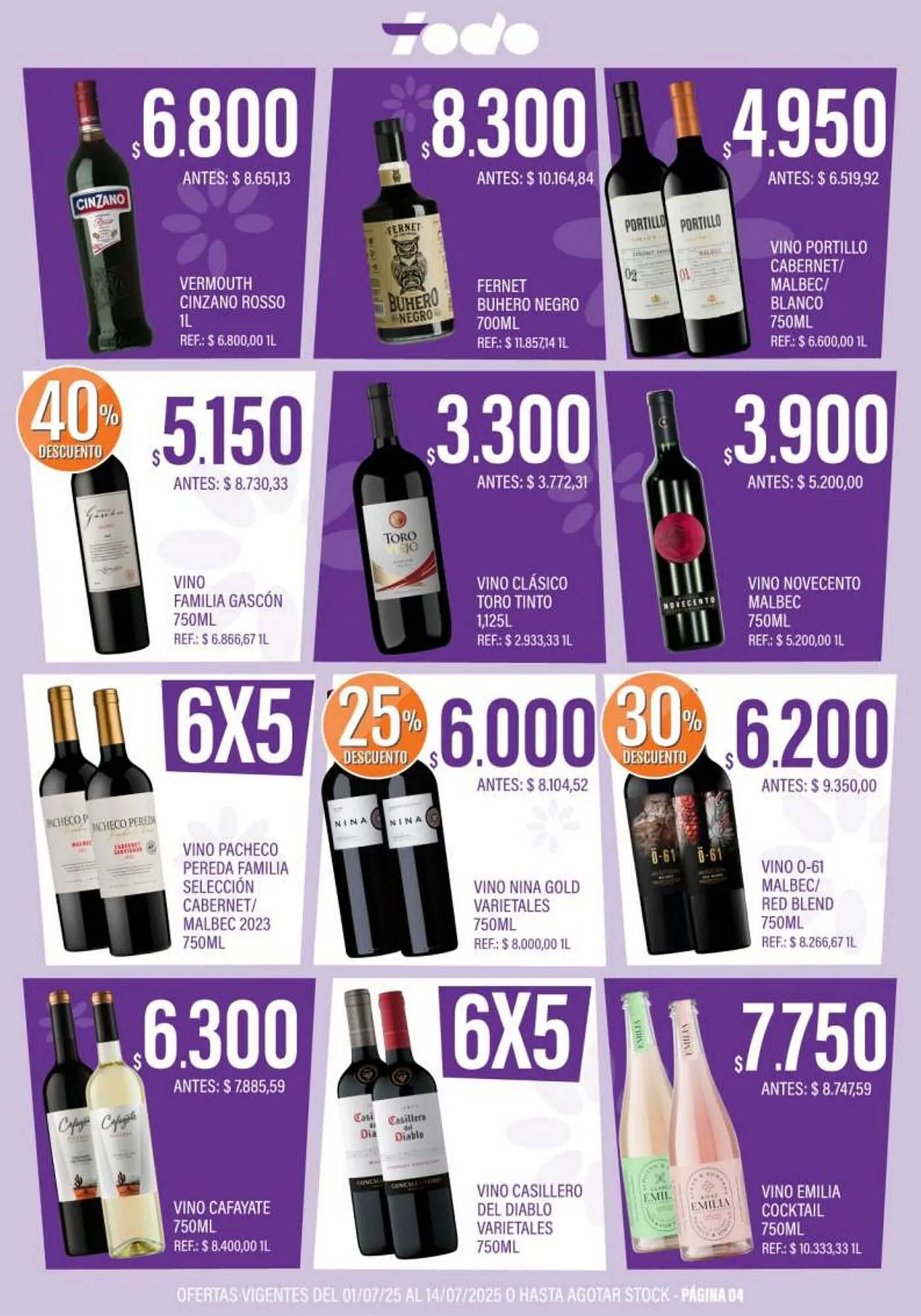 Ofertas de Catálogo Supermercados Todo 1 de julio al 15 de julio 2025 - Página 4 del catálogo