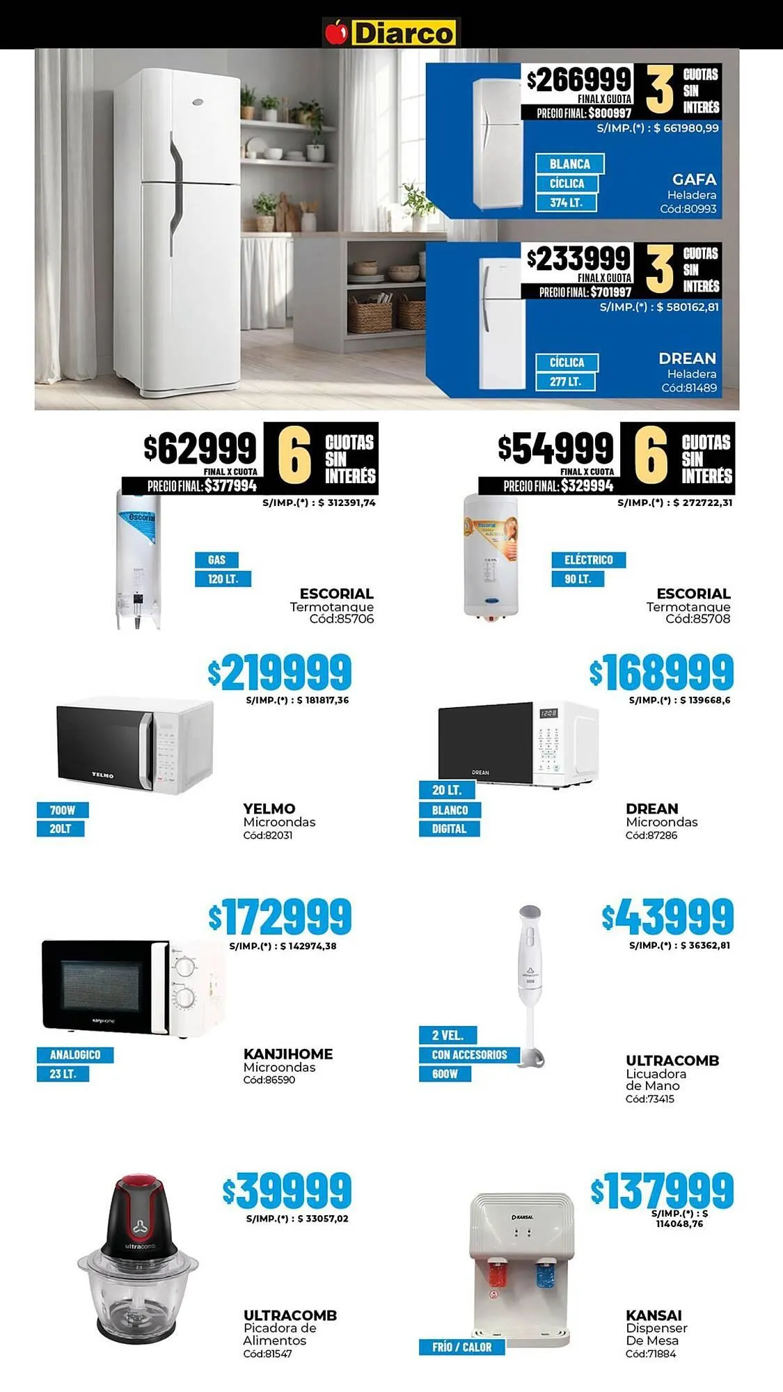 Ofertas de Catálogo Diarco 30 de marzo al 3 de abril 2026 - Página 18 del catálogo