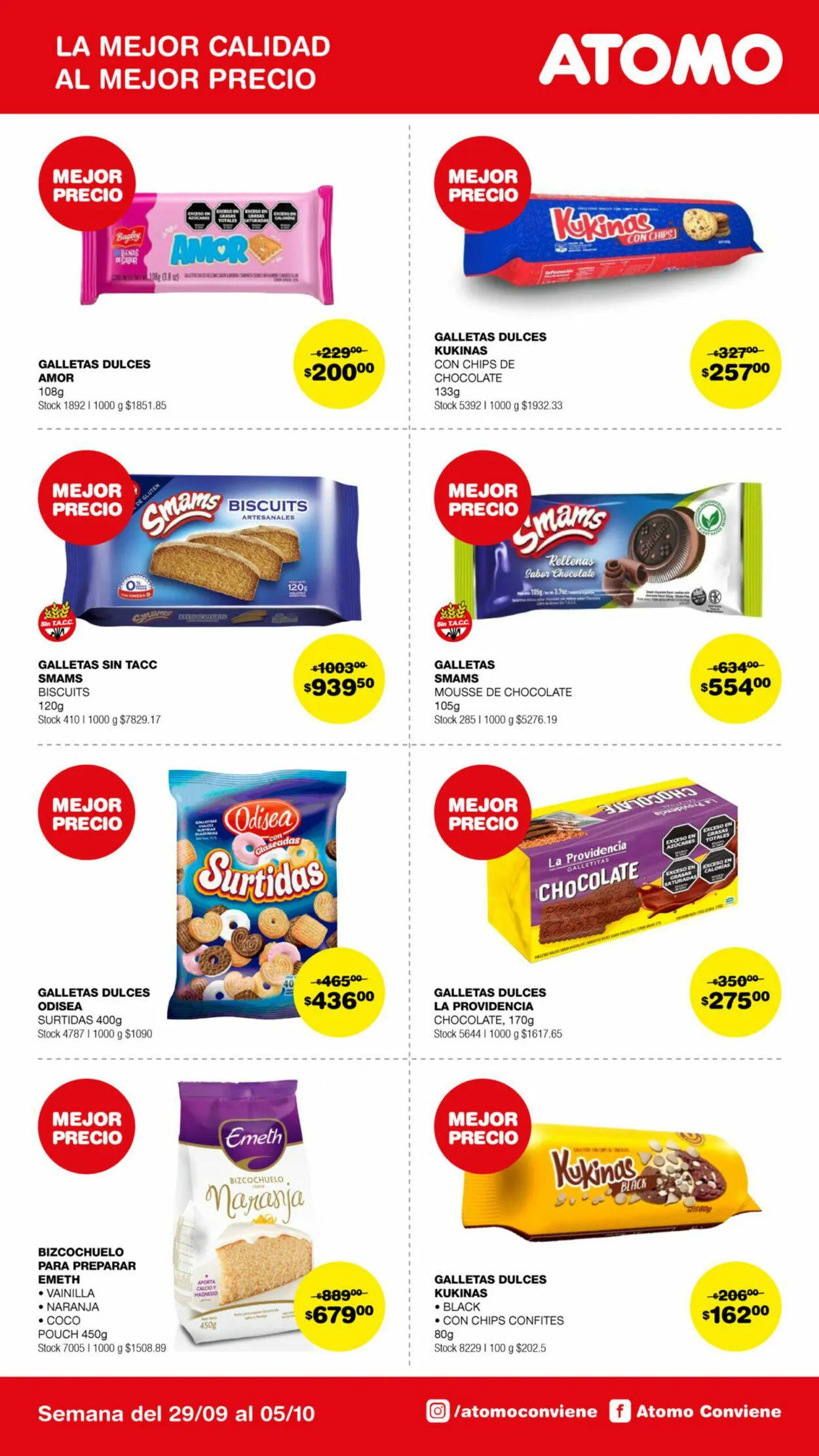 Ofertas de ATOMO Conviene 3 de septiembre al 5 de octubre 2024 - Página 10 del catálogo