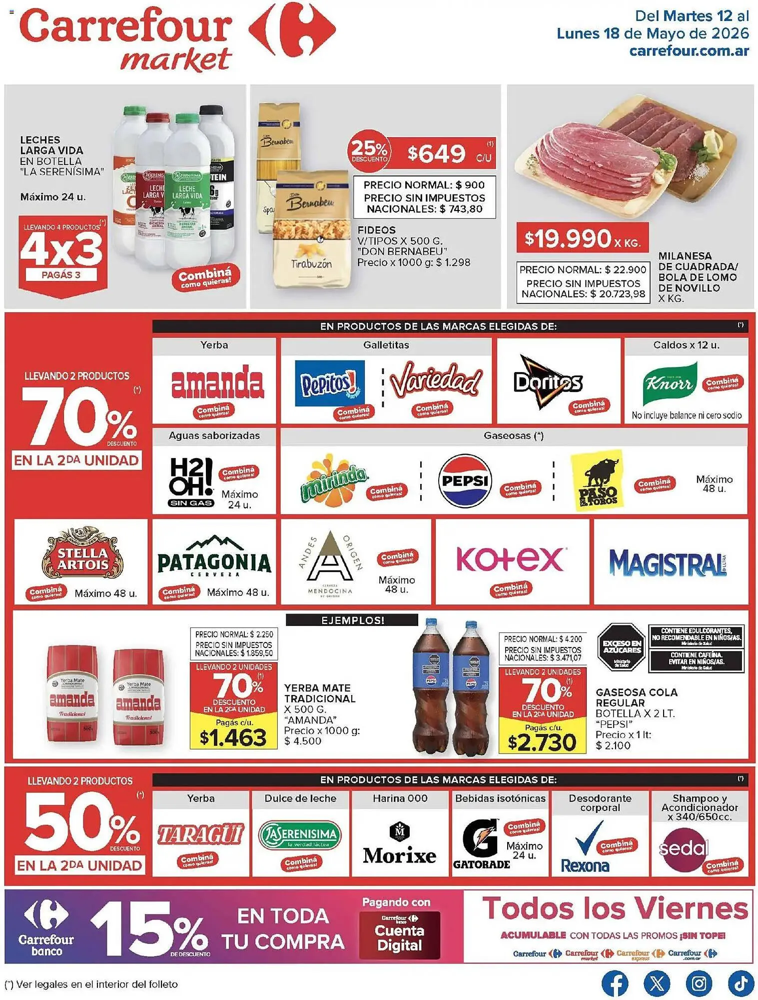 Ofertas de Catálogo Carrefour 12 de mayo al 18 de mayo 2026 - Página 22 del catálogo