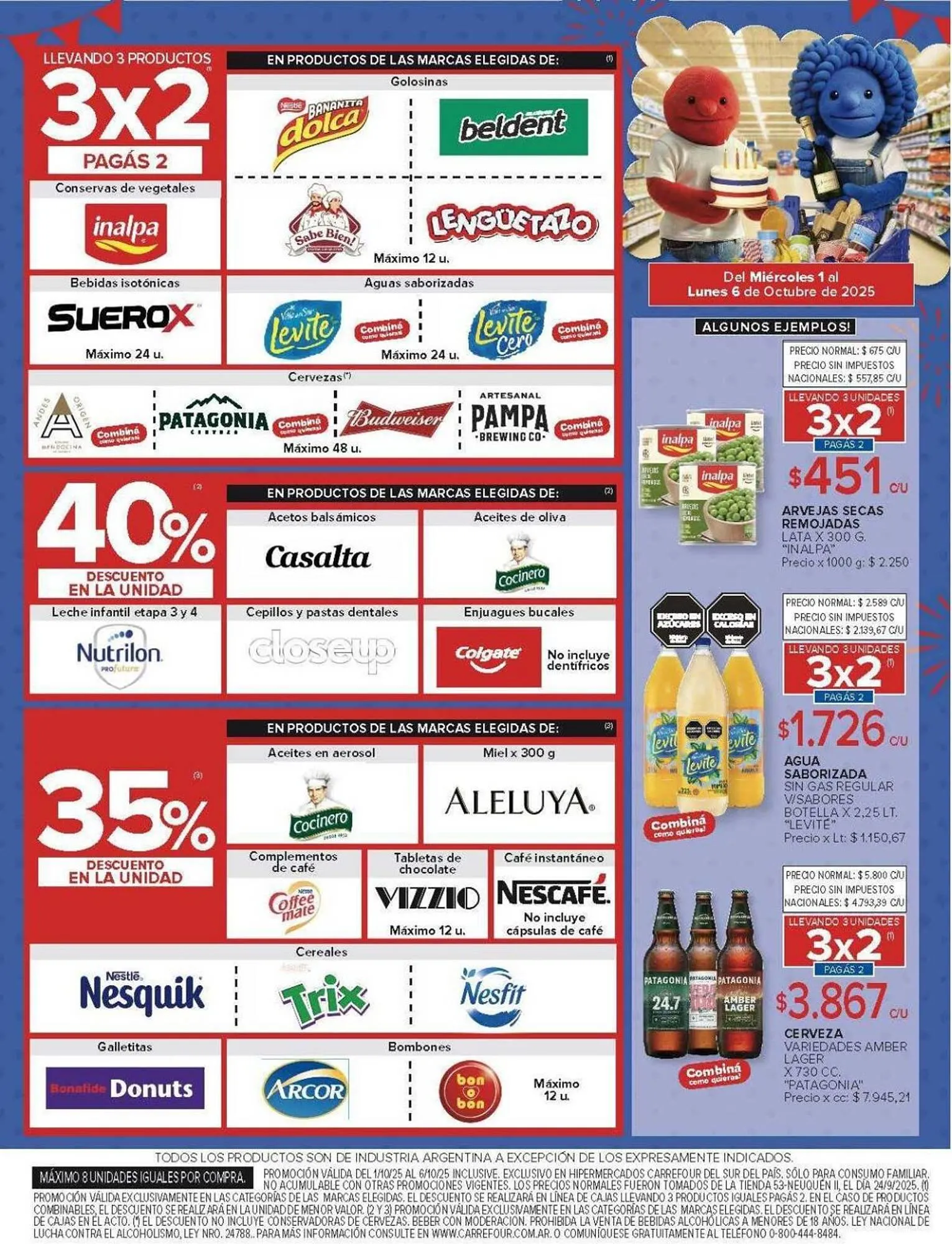Ofertas de Catálogo Carrefour 1 de octubre al 7 de octubre 2025 - Página 8 del catálogo