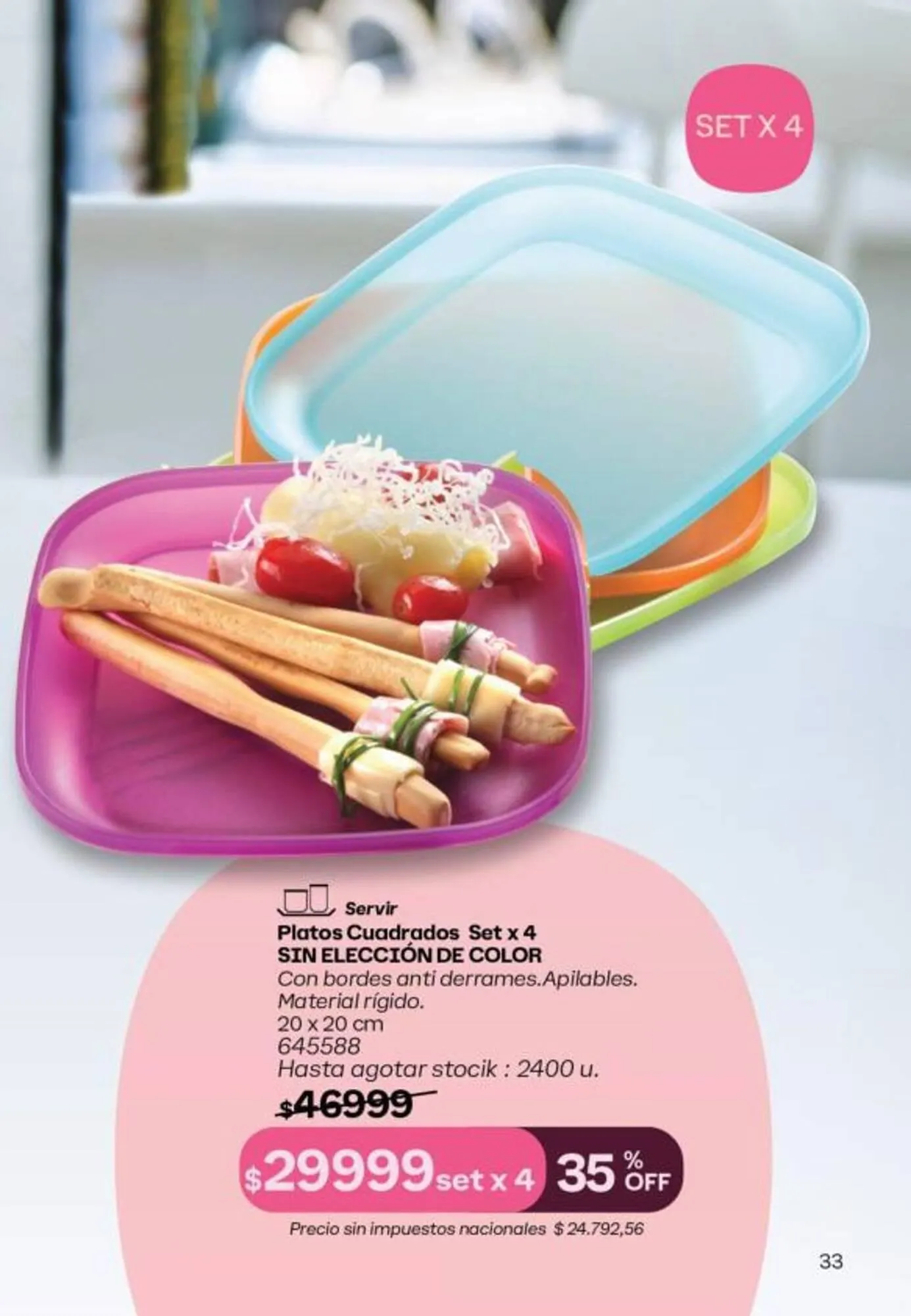 Ofertas de Catálogo Tupperware 10 de mayo al 31 de mayo 2025 - Página 34 del catálogo