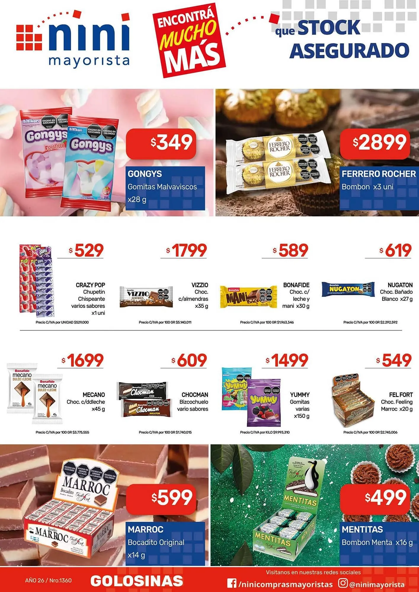 Ofertas de Catálogo Nini Mayorista 18 de mayo al 24 de mayo 2026 - Página 32 del catálogo