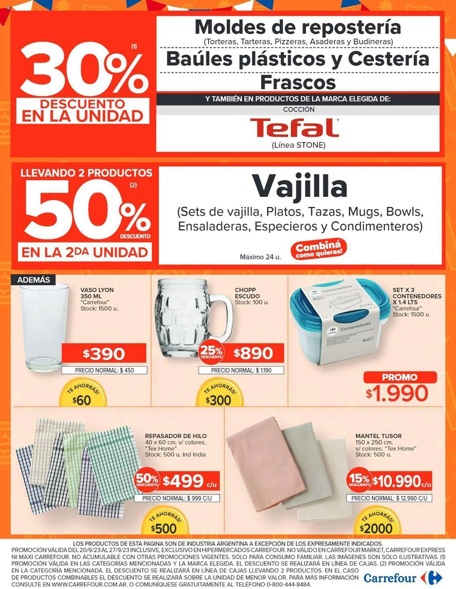 Ofertas de Catálogo Carrefour 20 de septiembre al 27 de septiembre 2023 - Página 17 del catálogo