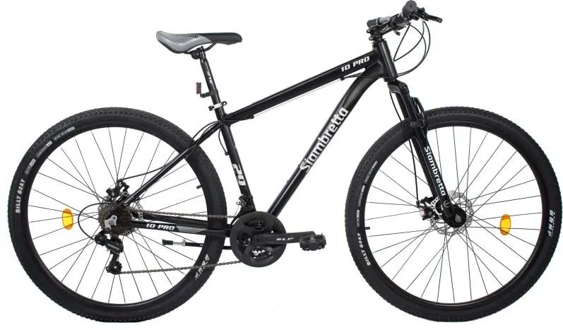 Bicicleta Rodado 29 T20 Mountain Bike 10 Pro Negro/gris - SIAMBRETTA