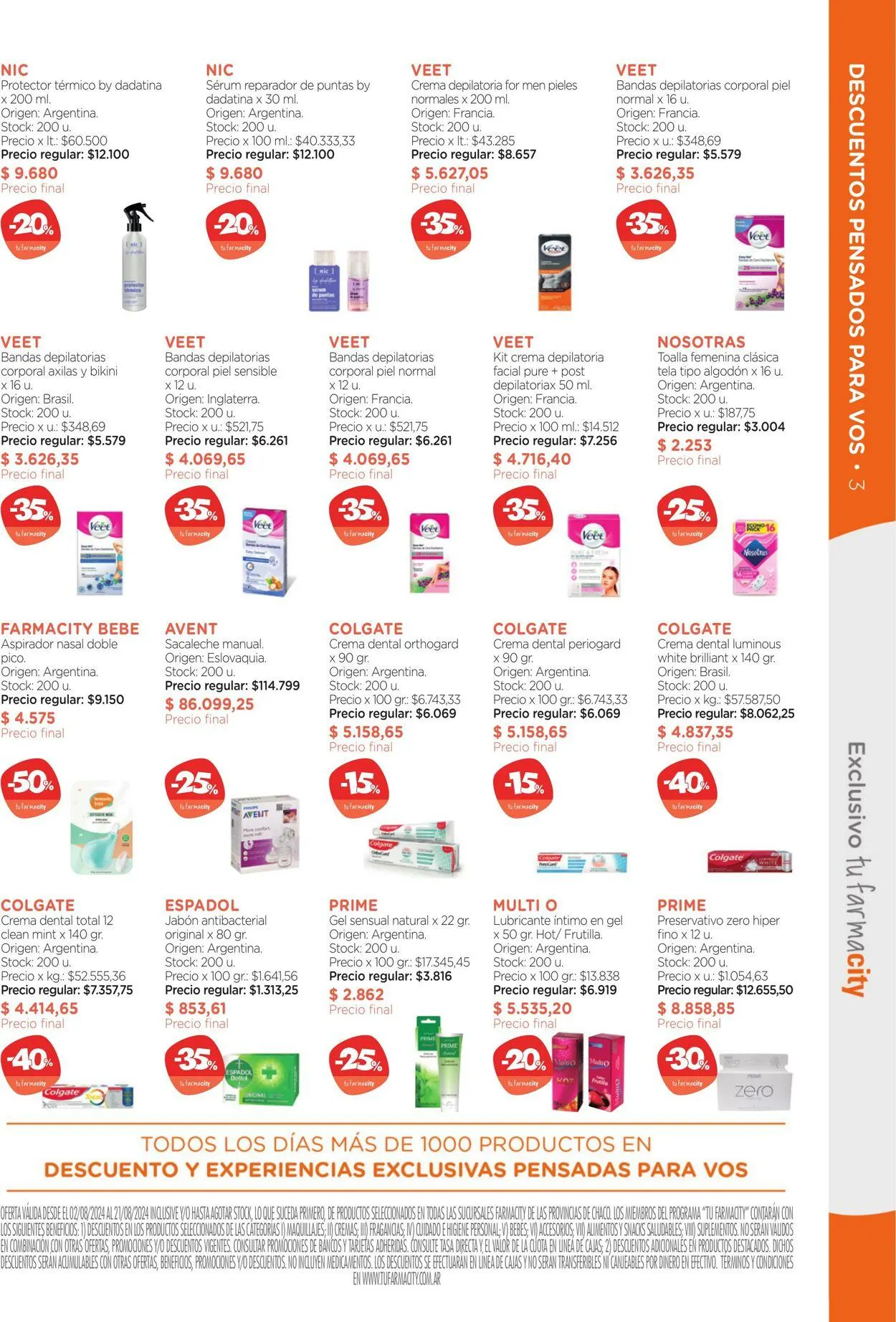 Ofertas de Farmacity 1 de agosto al 31 de agosto 2024 - Página 3 del catálogo
