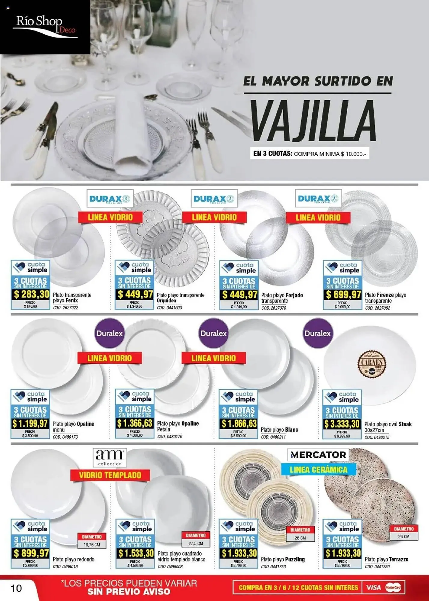 Ofertas de Catálogo Rio Shop Deco 20 de marzo al 30 de abril 2025 - Página 10 del catálogo