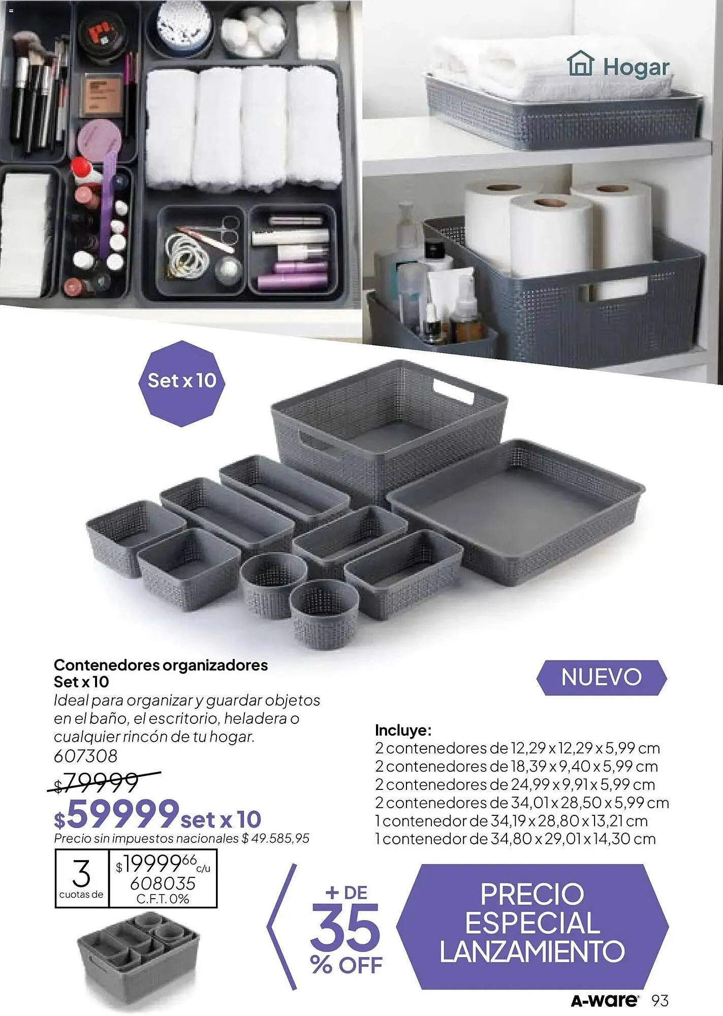 Ofertas de Folleto Tupperware 24 de noviembre al 31 de diciembre 2025 - Página 94 del catálogo