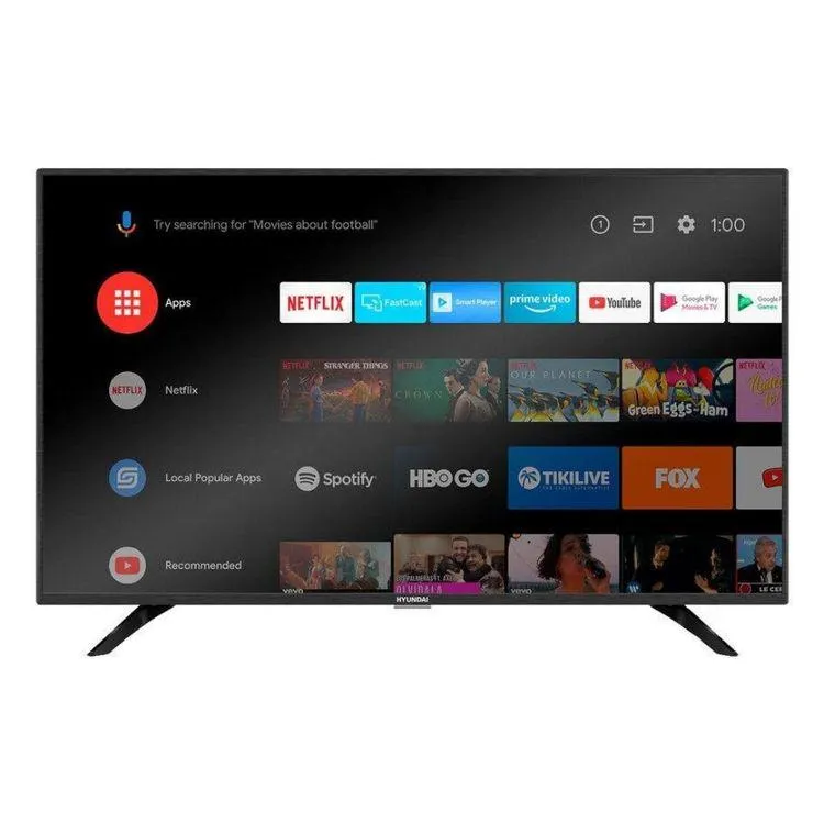 SMART TV HYUNDAI ANDROID 50 PULGADAS ULTRA HD HYLED