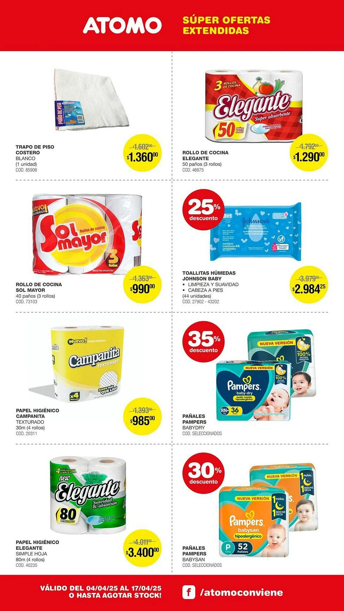 Ofertas de Catálogo Atomo Conviene 8 de abril al 18 de abril 2025 - Página 2 del catálogo