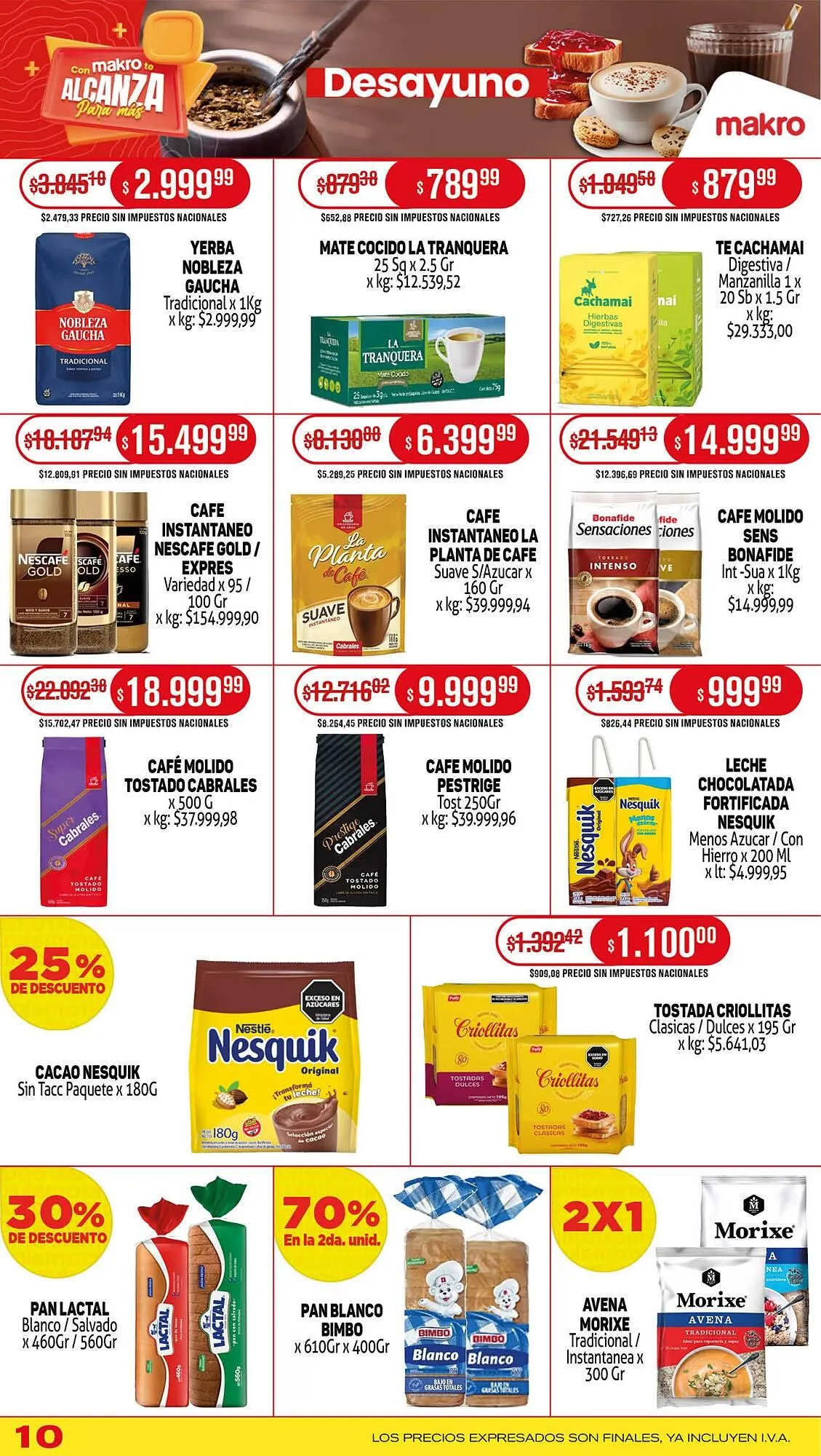 Ofertas de Catálogo Makro 18 de septiembre al 25 de septiembre 2025 - Página 10 del catálogo