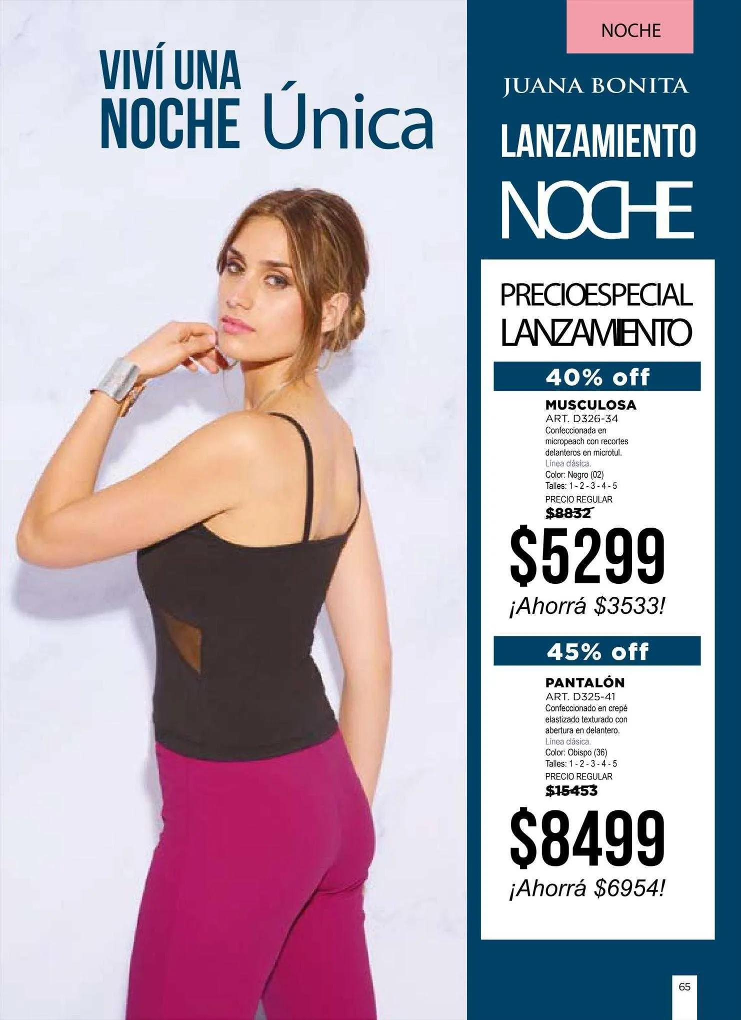 Ofertas de Catálogo Juana Bonita 30 de agosto al 10 de septiembre 2023 - Página 65 del catálogo