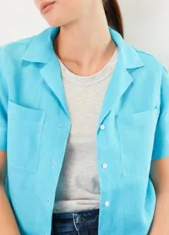 CAMISA ENREDADOS (TURQUESA)