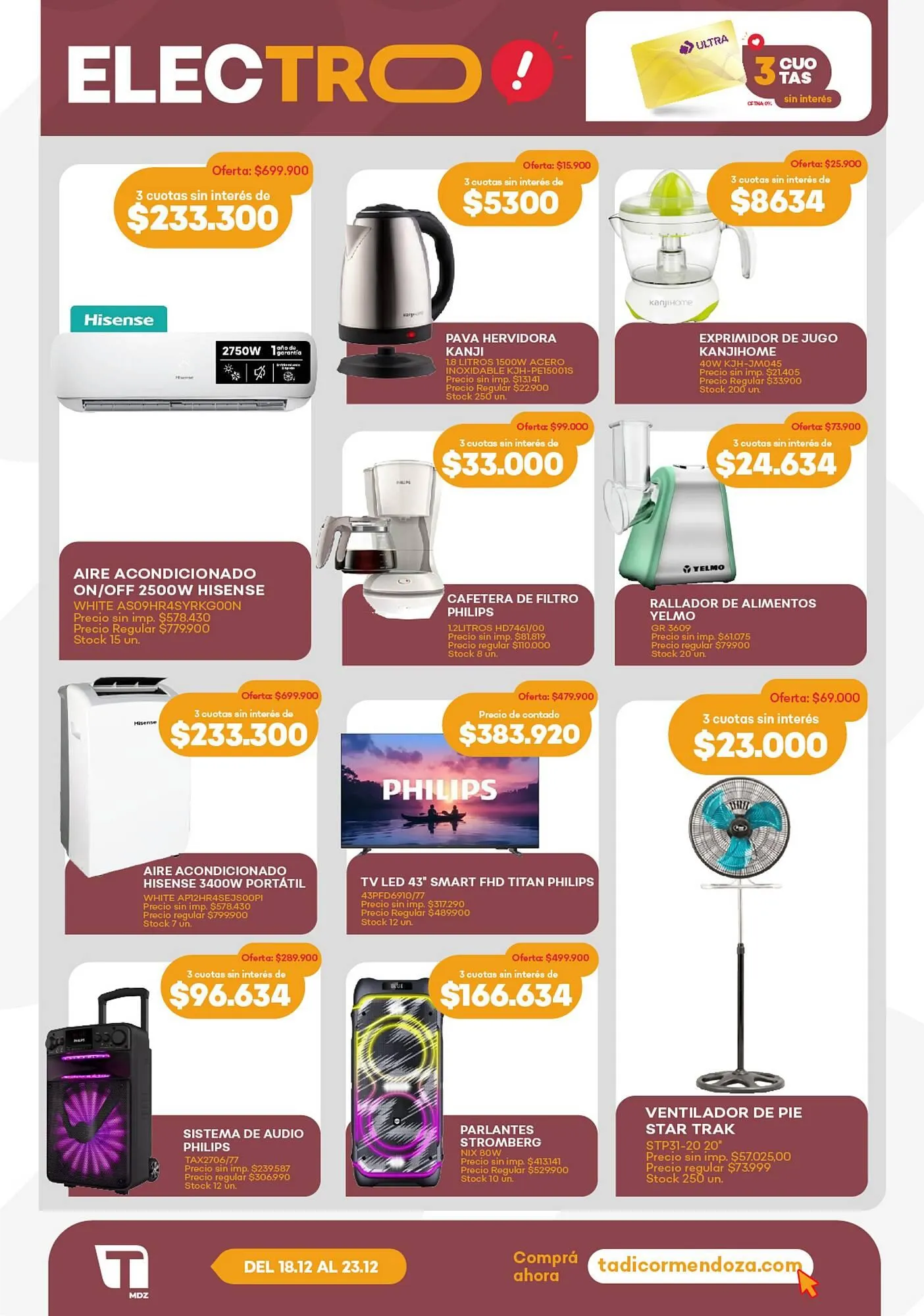 Ofertas de Catálogo Supermercados Tadicor 18 de diciembre al 23 de diciembre 2025 - Página 11 del catálogo