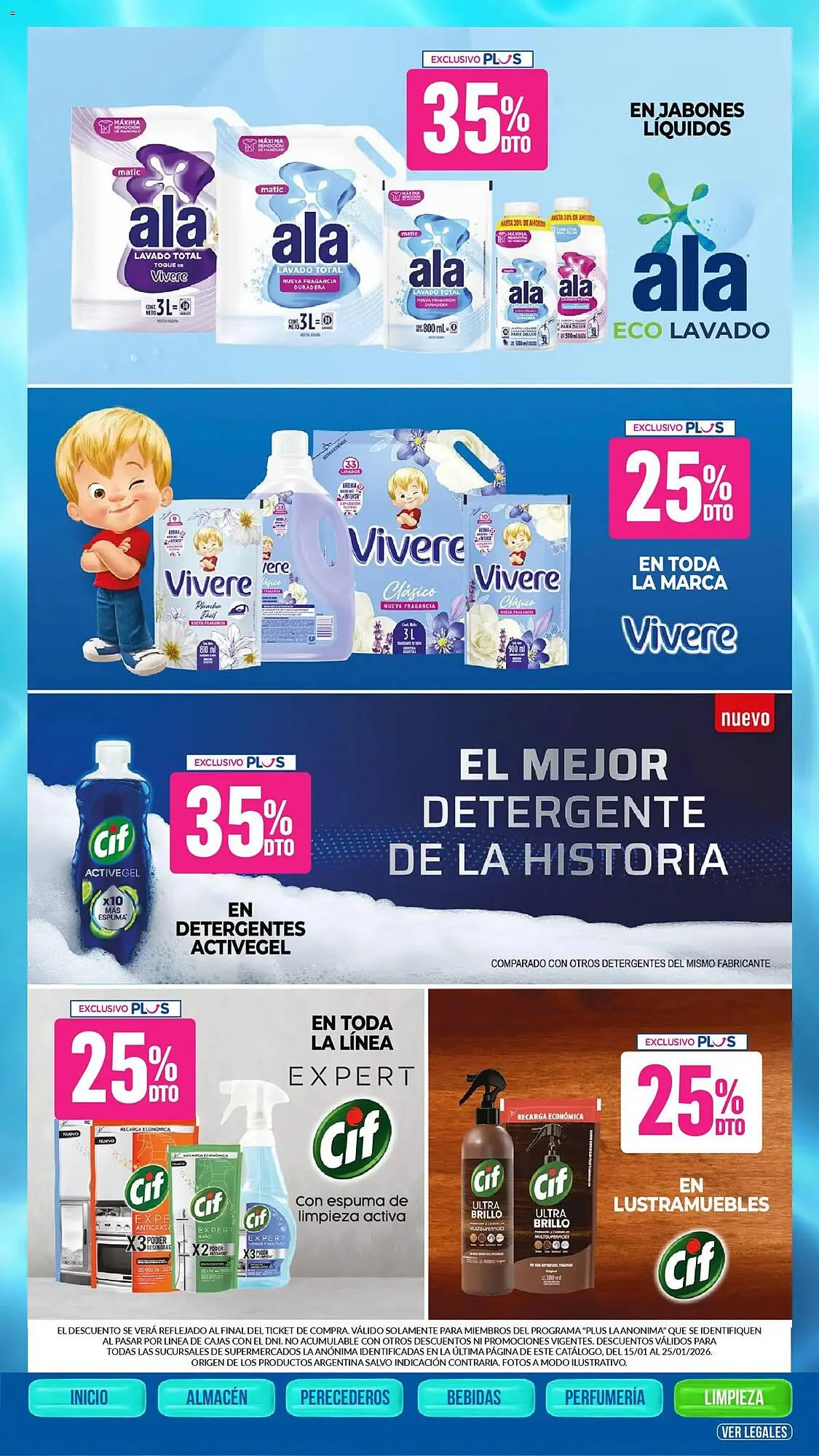 Ofertas de Catálogo La Anonima 15 de enero al 26 de enero 2026 - Página 40 del catálogo
