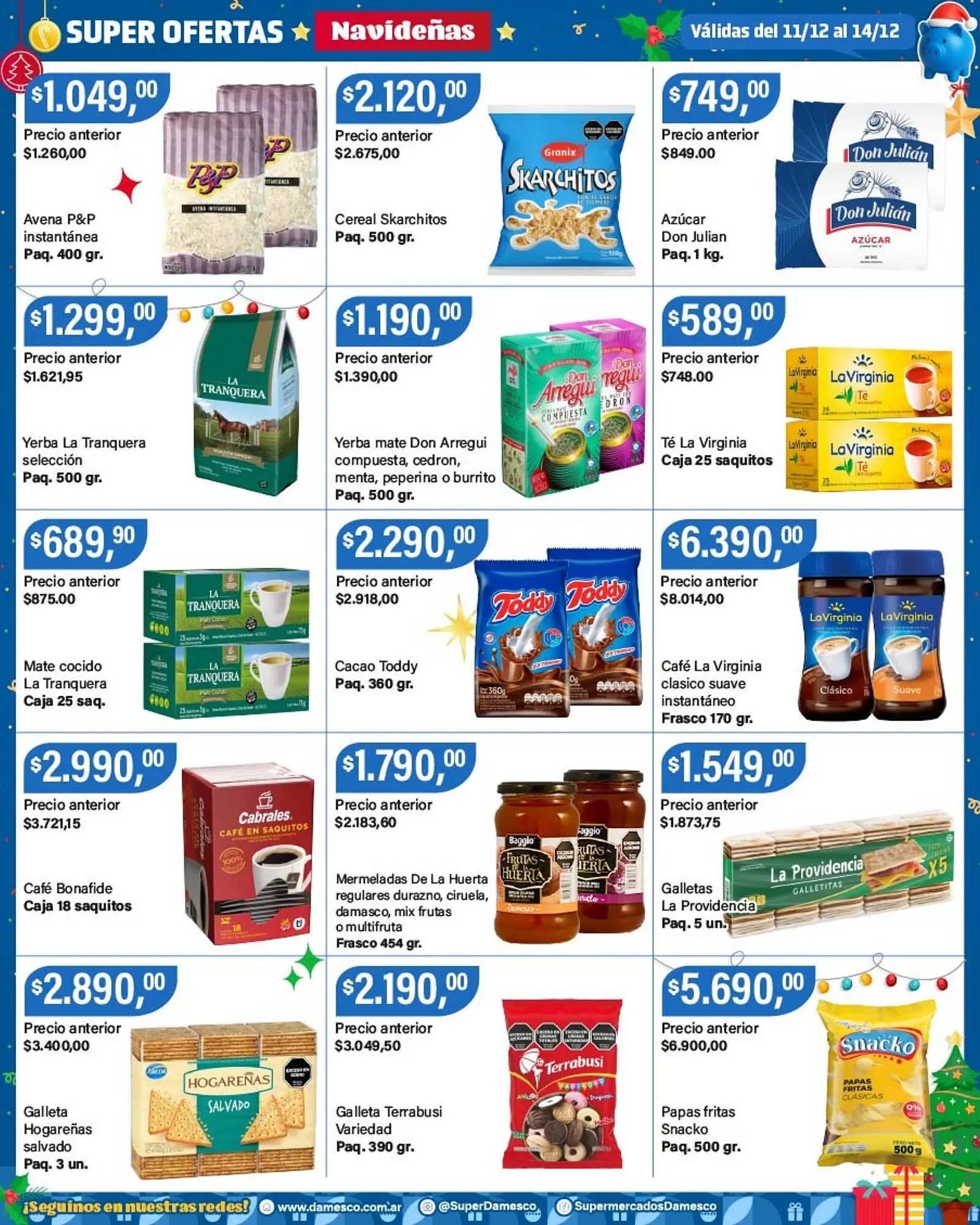 Ofertas de Catálogo Supermercados Damesco 11 de diciembre al 14 de diciembre 2025 - Página 4 del catálogo