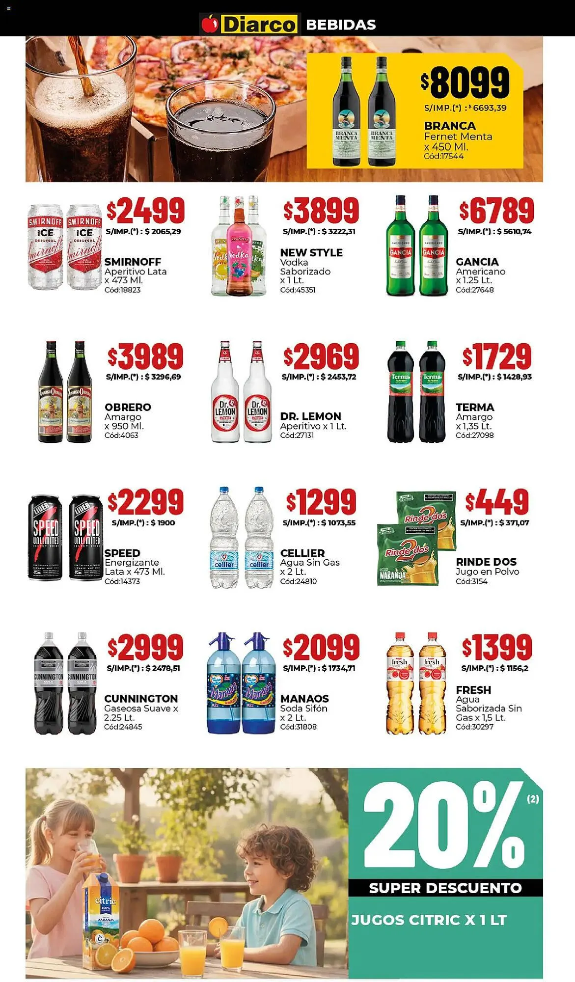 Ofertas de Catálogo Diarco 27 de abril al 30 de abril 2026 - Página 8 del catálogo