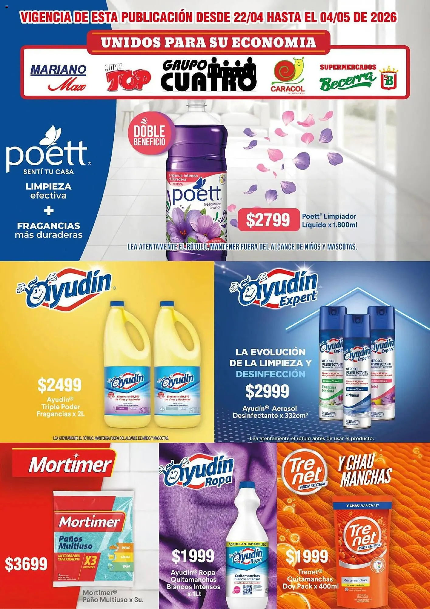 Ofertas de Catálogo Supermercados Mariano Max 23 de abril al 4 de mayo 2026 - Página 12 del catálogo