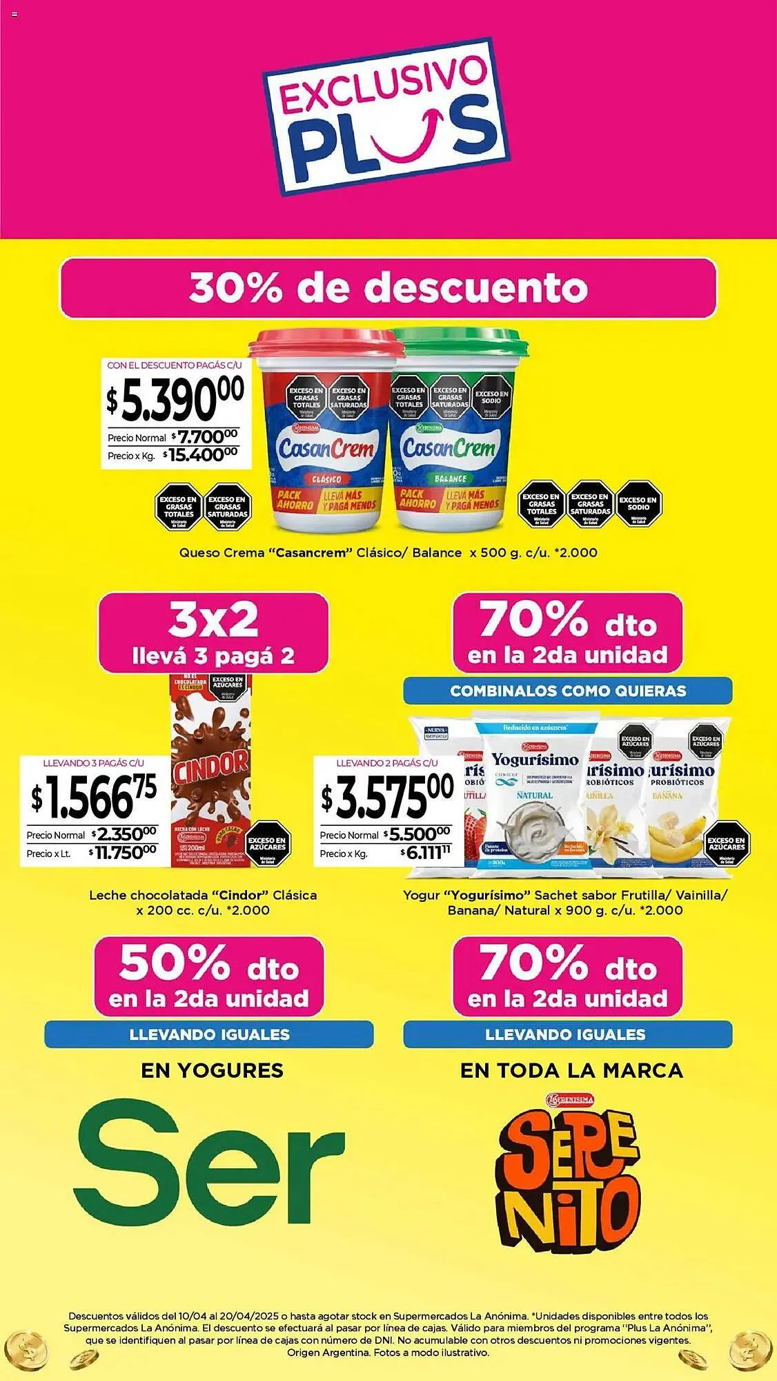 Ofertas de Catálogo La Anonima 10 de abril al 20 de abril 2025 - Página 8 del catálogo