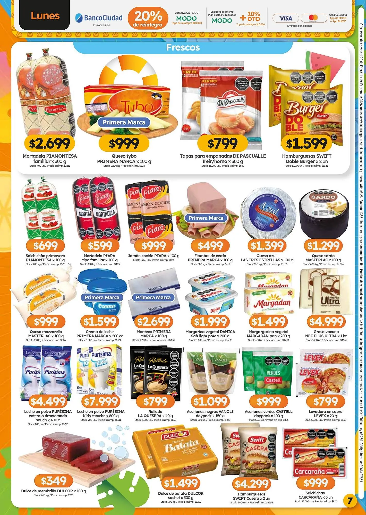 Ofertas de Folleto Cordiez 29 de enero al 4 de febrero 2026 - Página 7 del catálogo