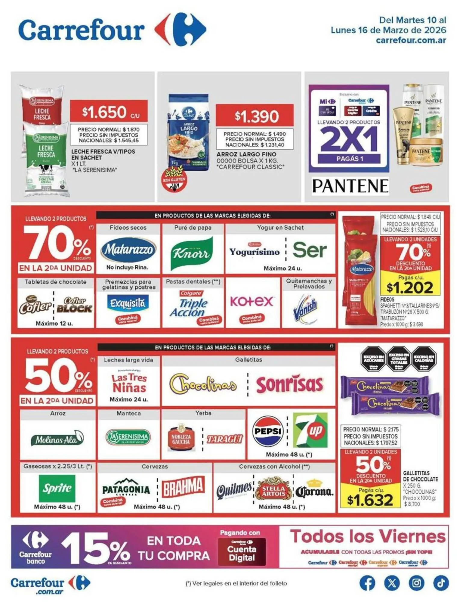 Ofertas de Catálogo Carrefour 10 de marzo al 17 de marzo 2026 - Página 1 del catálogo