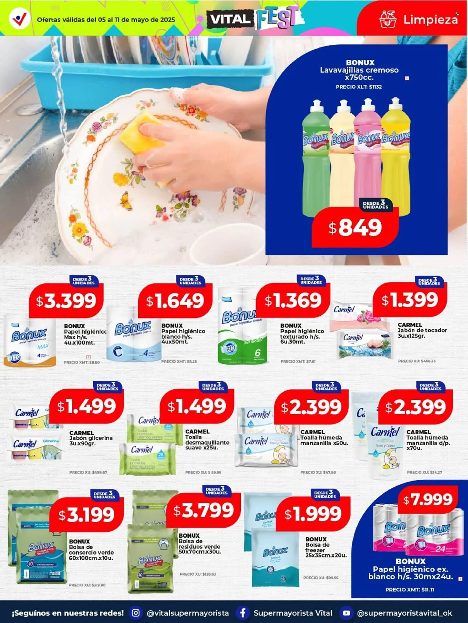 Ofertas de Catálogo Supermayorista Vital 5 de mayo al 13 de mayo 2025 - Página 12 del catálogo