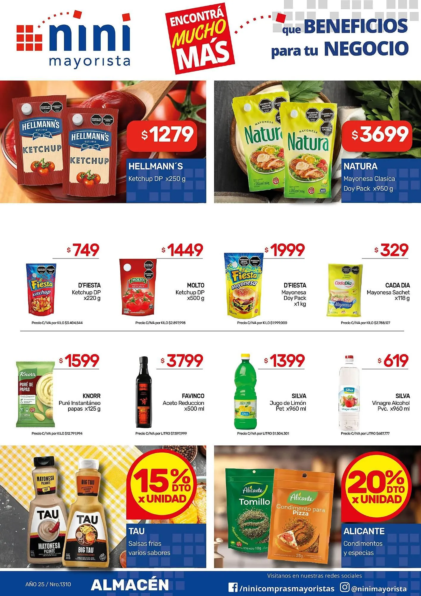 Ofertas de Catálogo Nini Mayorista 2 de junio al 8 de junio 2025 - Página 19 del catálogo