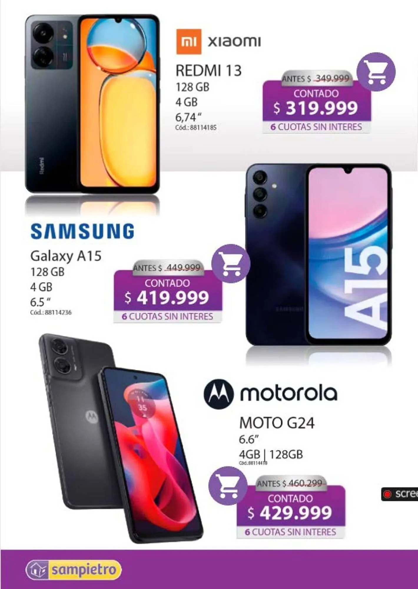 Ofertas de Catálogo Sampietro 9 de mayo al 15 de mayo 2025 - Página 4 del catálogo