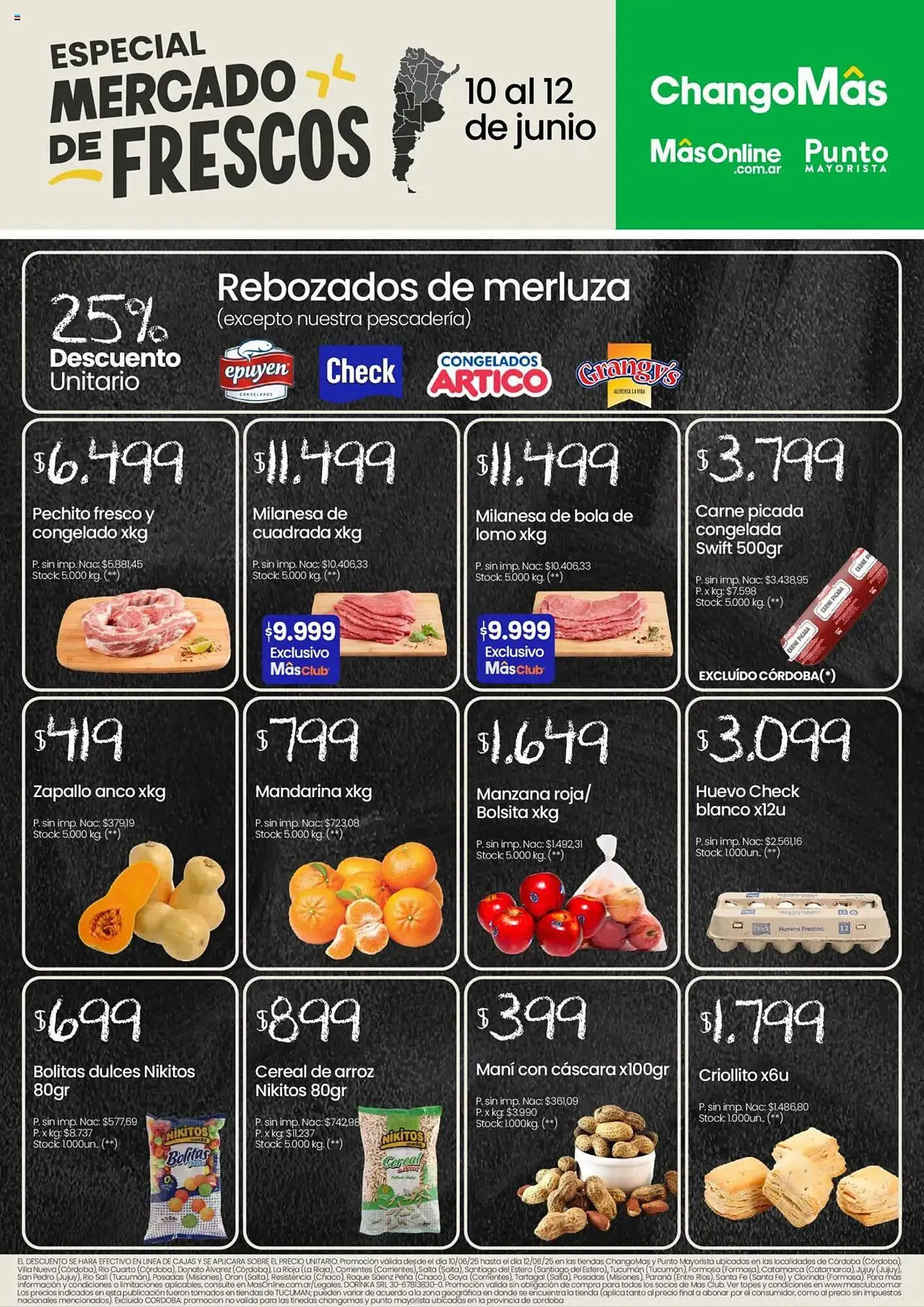 Ofertas de Catálogo Changomas 10 de junio al 13 de junio 2025 - Página 1 del catálogo