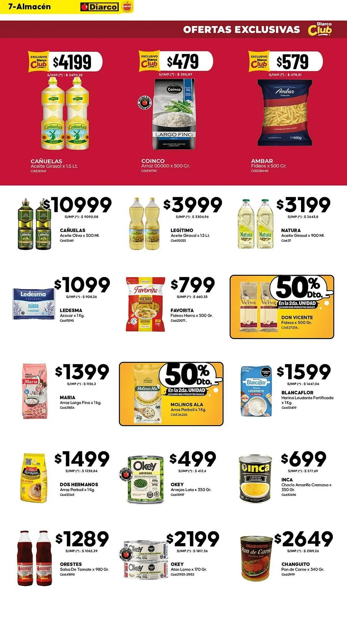 Ofertas de Catálogo Diarco 19 de enero al 23 de enero 2026 - Página 7 del catálogo