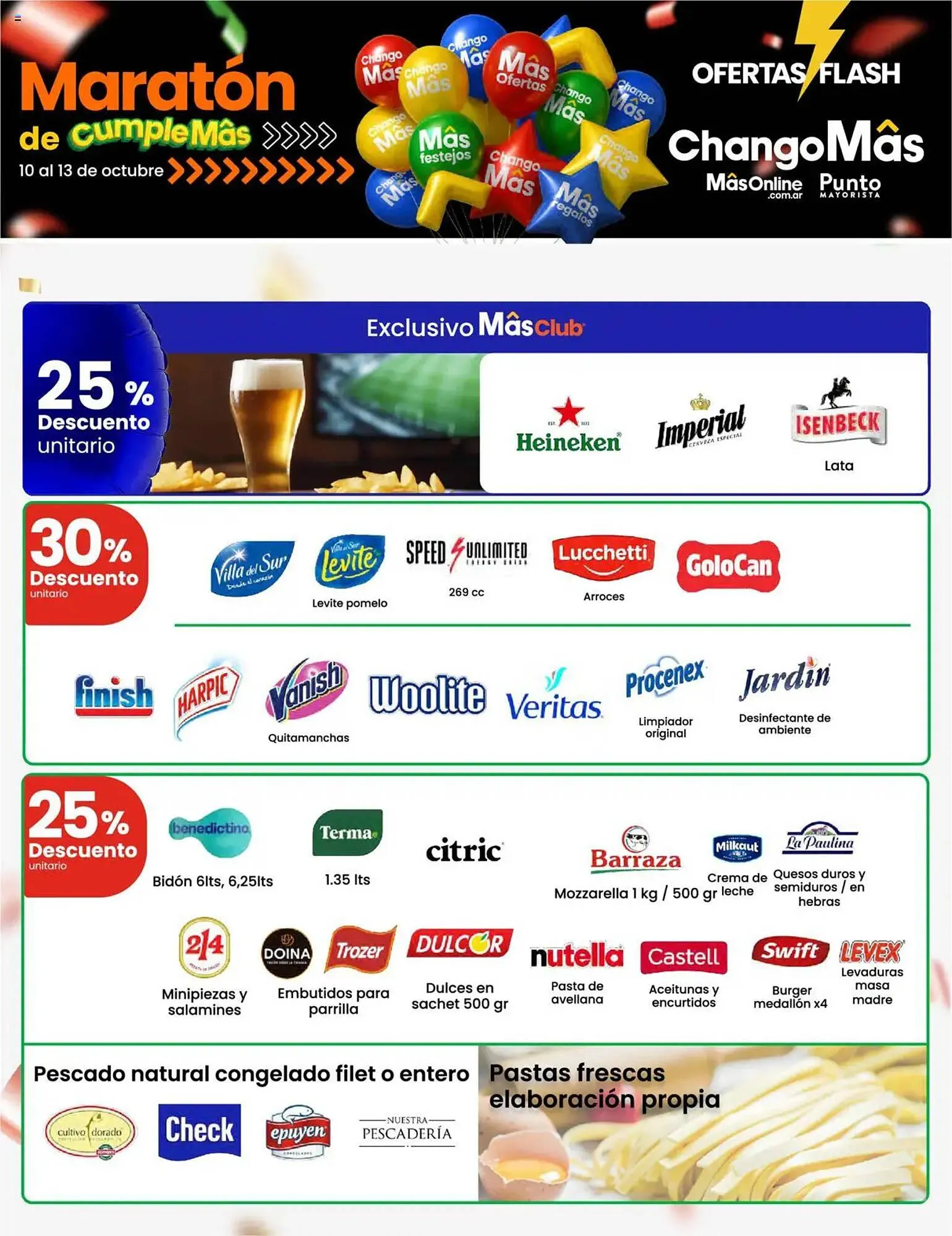 Ofertas de Catálogo Changomas 10 de octubre al 13 de octubre 2025 - Página 3 del catálogo