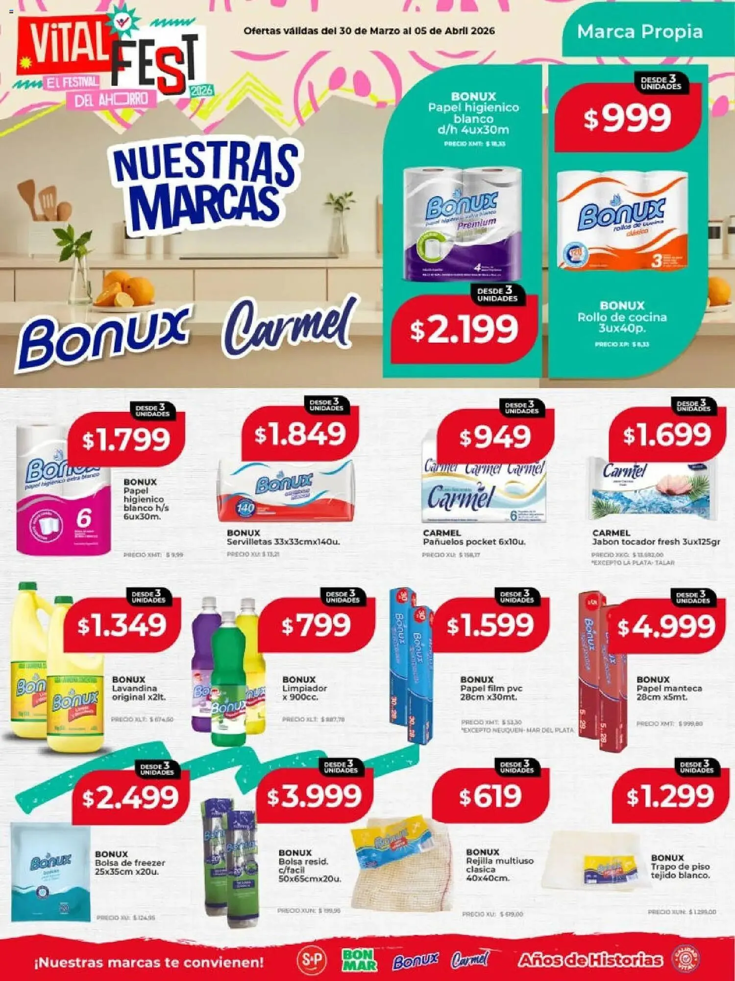 Ofertas de Catálogo Supermayorista Vital 30 de marzo al 5 de abril 2026 - Página 18 del catálogo