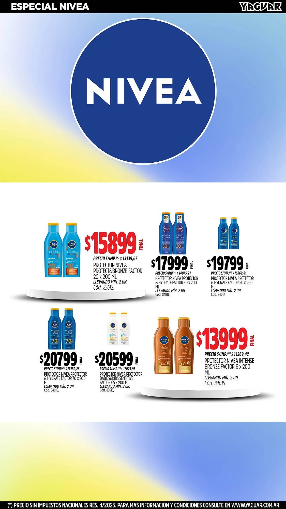 Ofertas de Catálogo Supermercados Yaguar 3 de noviembre al 10 de noviembre 2025 - Página 24 del catálogo