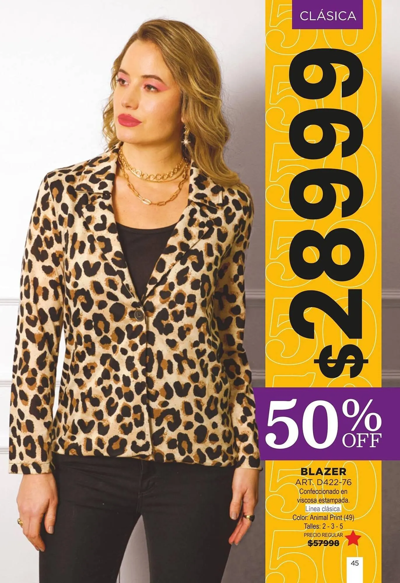 Ofertas de Catálogo Juana Bonita 25 de marzo al 31 de marzo 2025 - Página 45 del catálogo