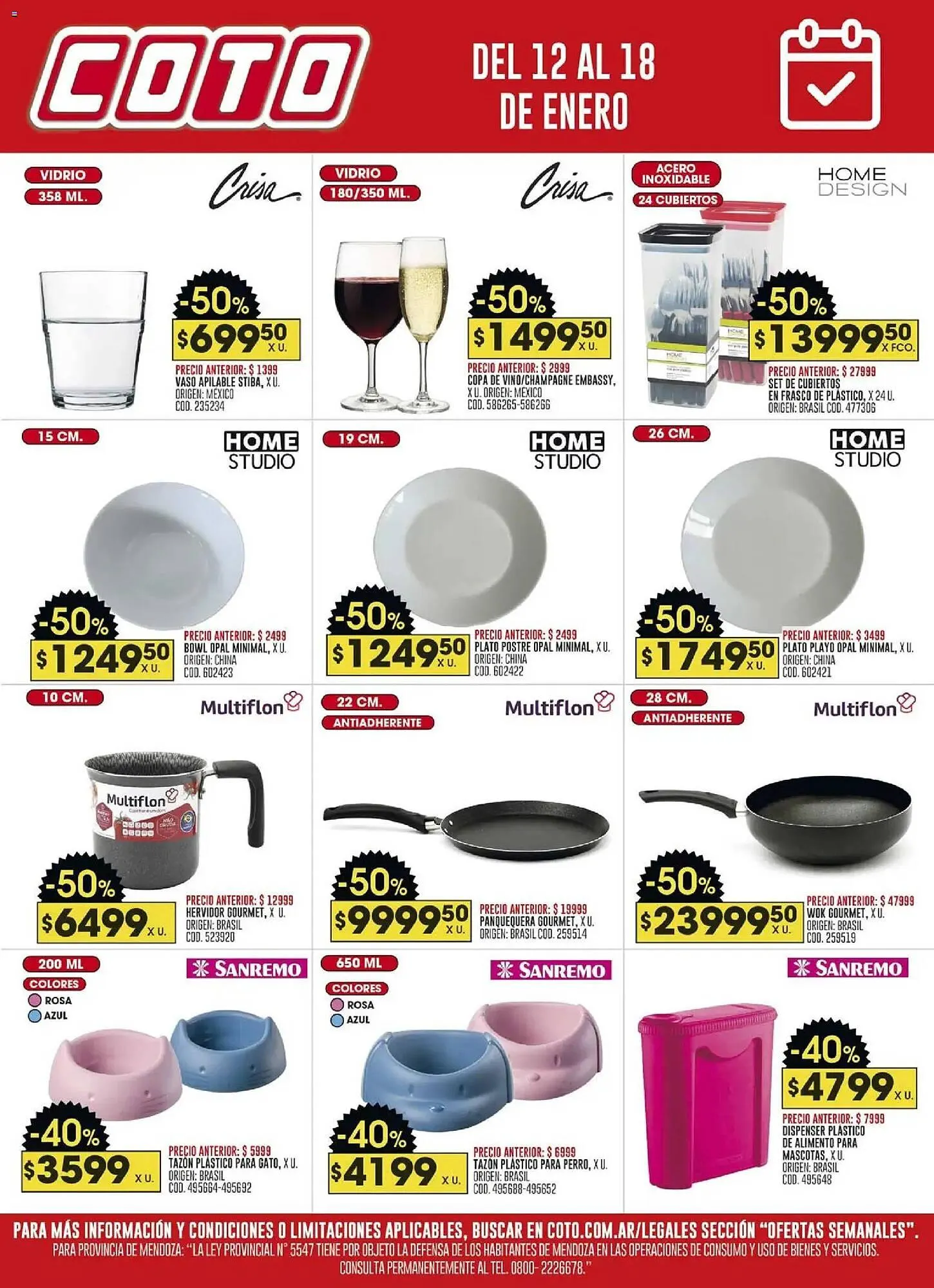 Ofertas de Catálogo Coto 12 de enero al 18 de enero 2026 - Página 1 del catálogo