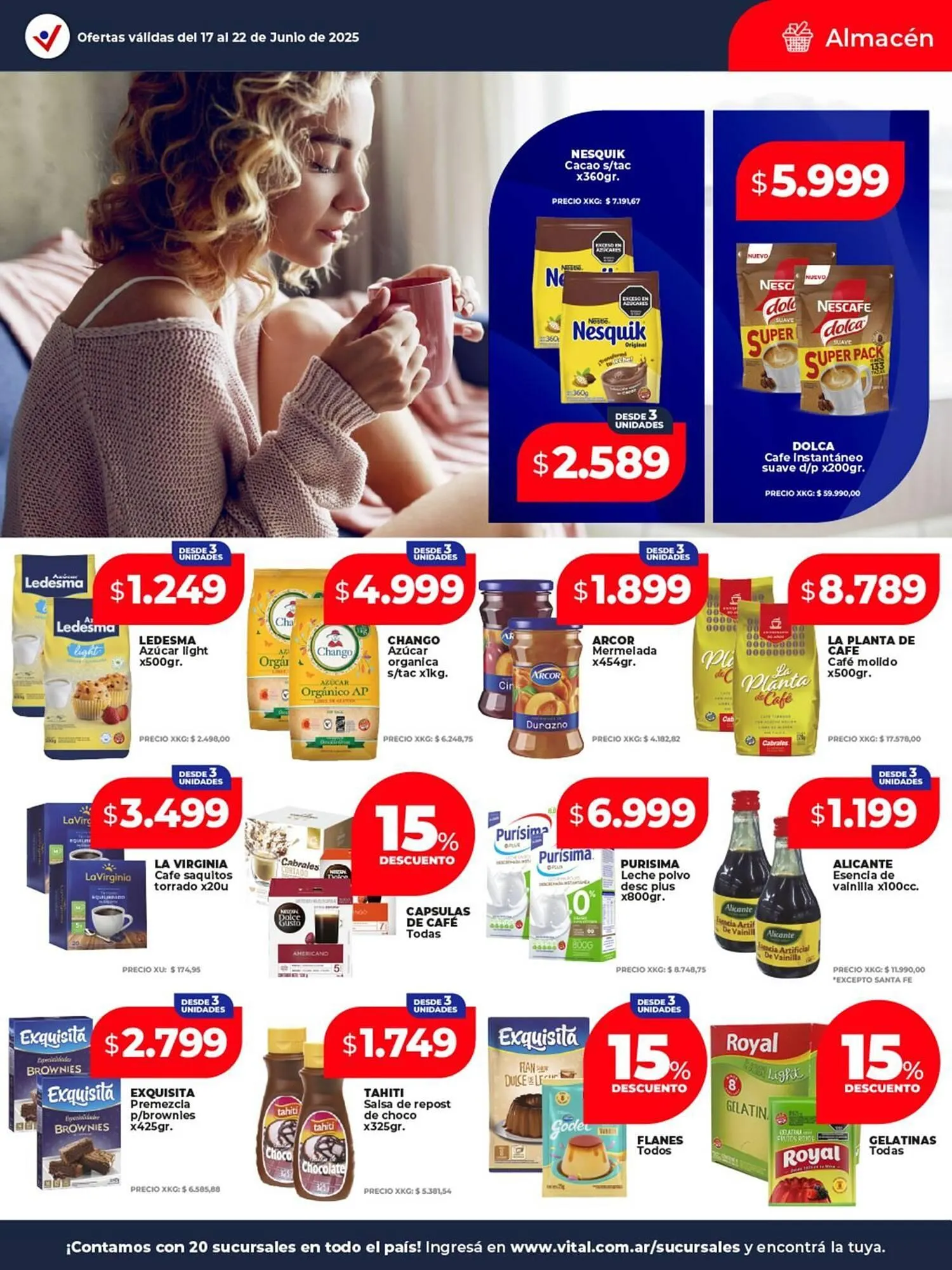 Ofertas de Catálogo Supermayorista Vital 17 de junio al 22 de junio 2025 - Página 15 del catálogo