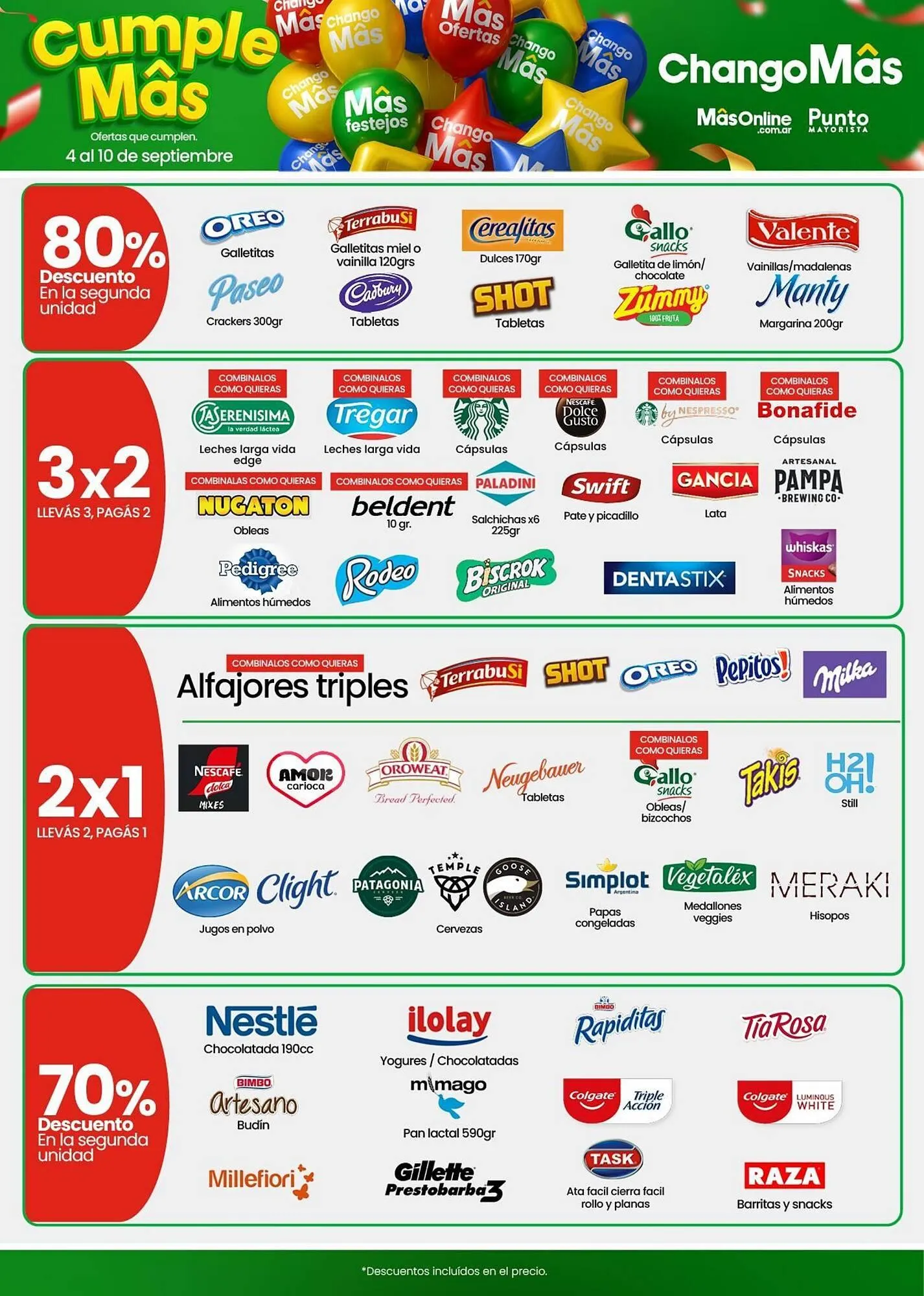 Ofertas de Catálogo Punto Mayorista 4 de septiembre al 14 de septiembre 2025 - Página 4 del catálogo
