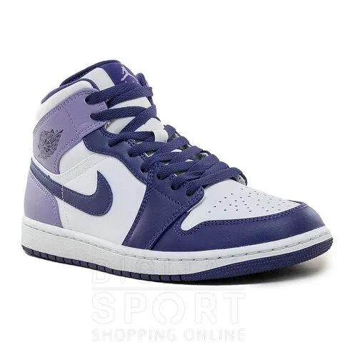 BOTAS AIR JORDAN 1 MID SKYPURPLE nike