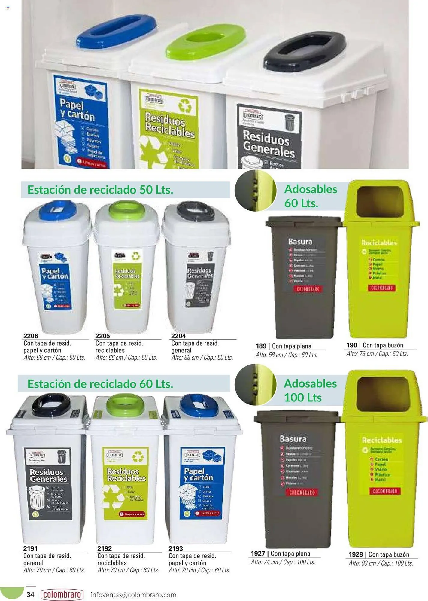 Ofertas de Catálogo Colombraro 1 de enero al 31 de diciembre 2024 - Página 34 del catálogo