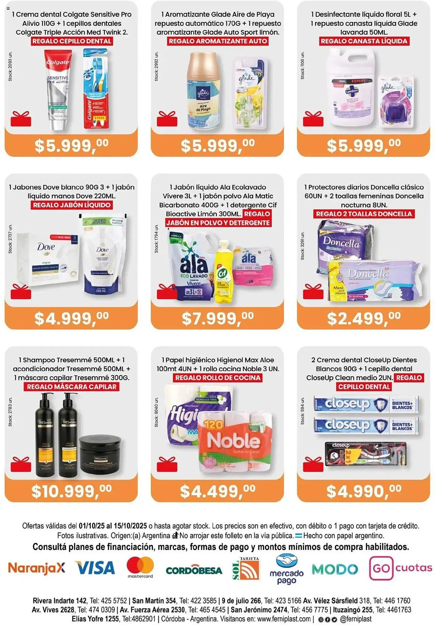 Ofertas de Catálogo Ferniplast 1 de octubre al 16 de octubre 2025 - Página 8 del catálogo