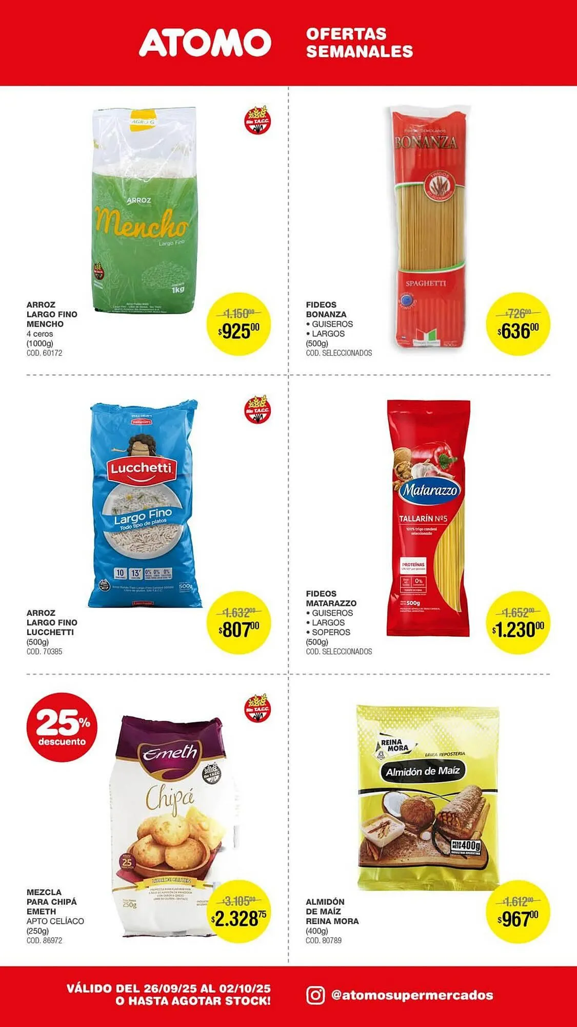 Ofertas de Catálogo Atomo Conviene 26 de septiembre al 4 de octubre 2025 - Página 7 del catálogo