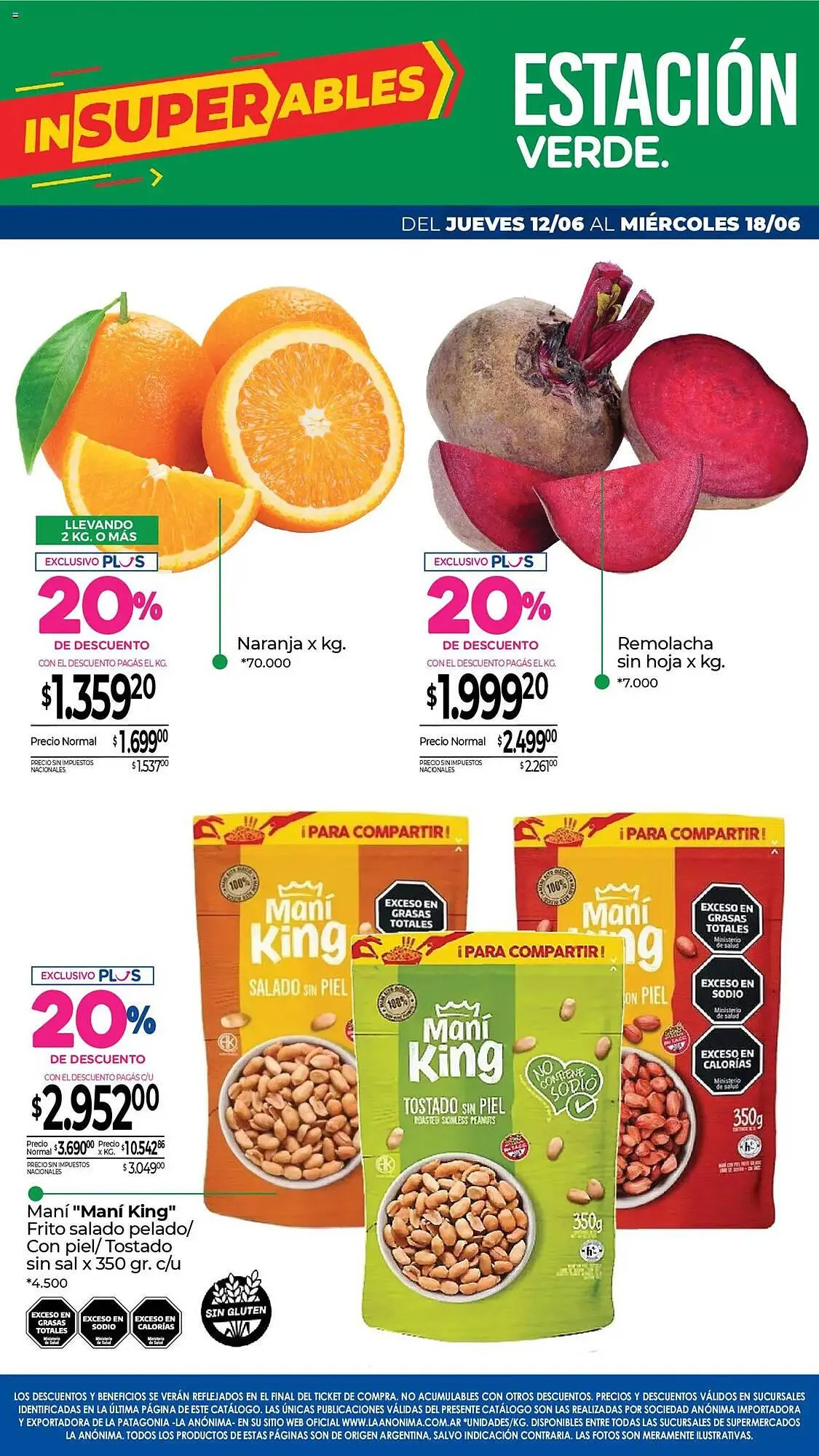 Ofertas de Catálogo La Anonima 12 de junio al 18 de junio 2025 - Página 7 del catálogo