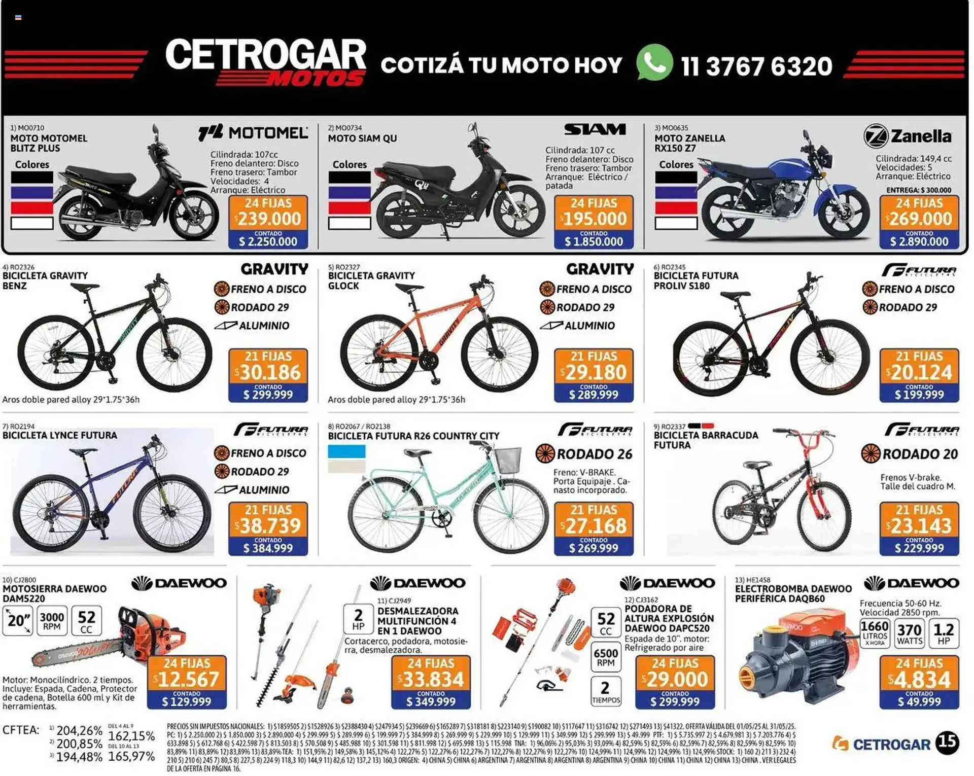 Ofertas de Catálogo Cetrogar 1 de mayo al 4 de junio 2025 - Página 15 del catálogo
