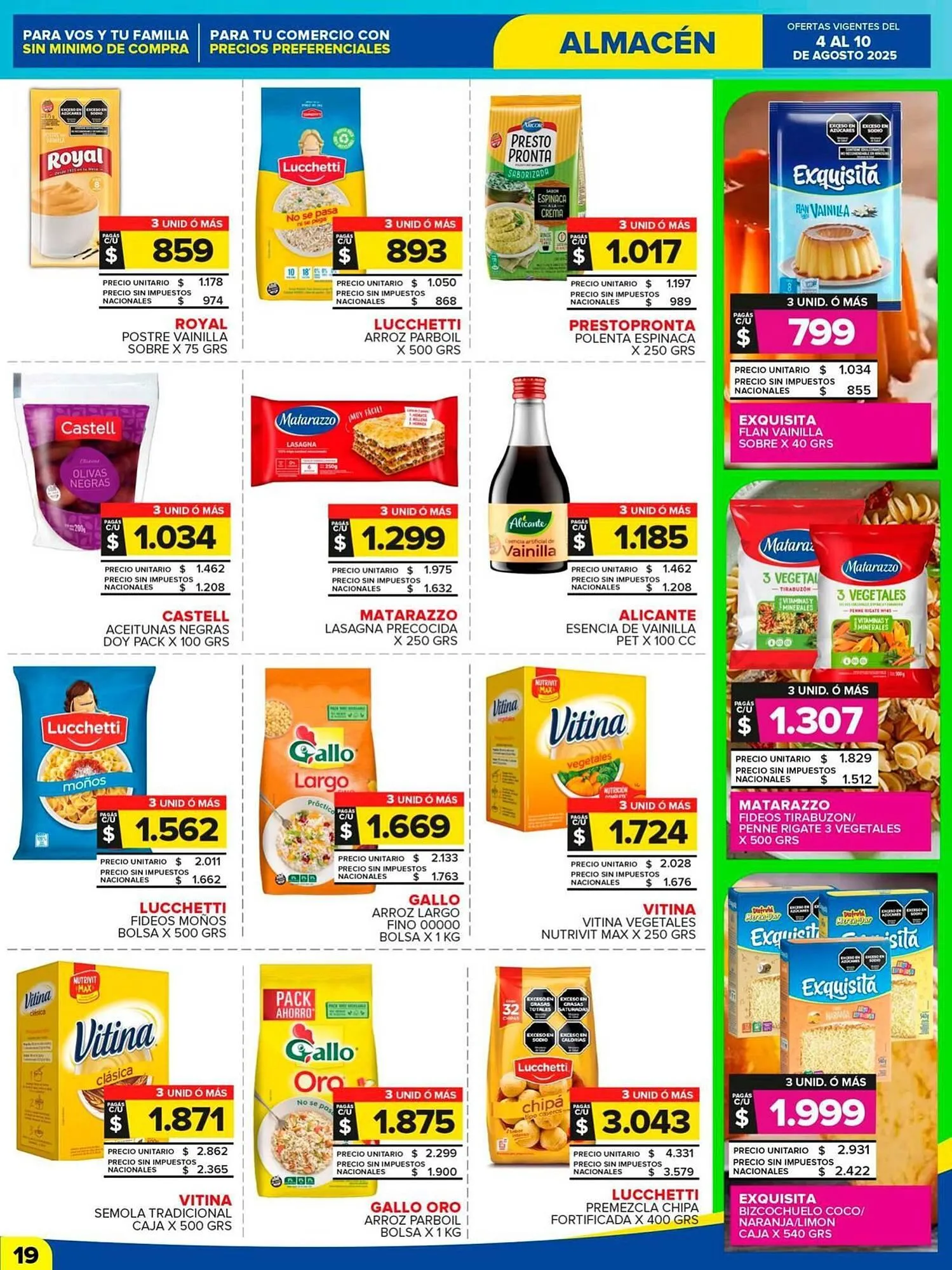 Ofertas de Catálogo Carrefour Maxi 4 de agosto al 10 de agosto 2025 - Página 19 del catálogo