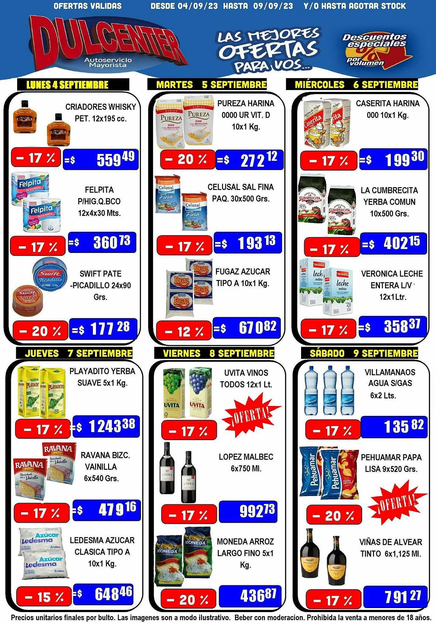 Ofertas de Catálogo Dulcenter 4 de septiembre al 9 de septiembre 2023 - Página 1 del catálogo