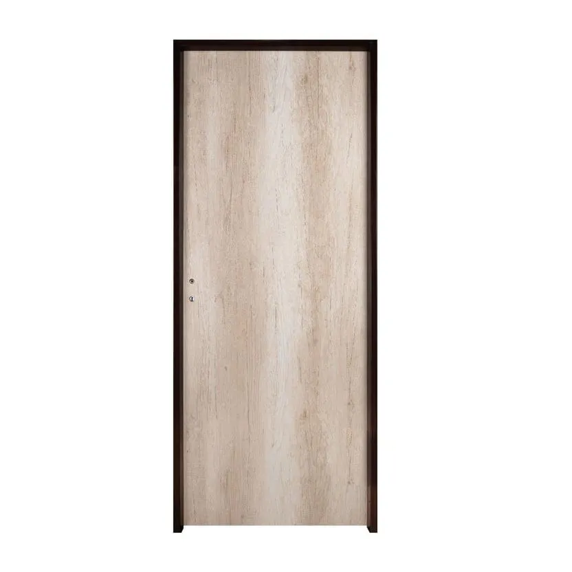 Puerta de interior Prisma de MDF foliado helsinki 70 x 200 x 7 cm derecha